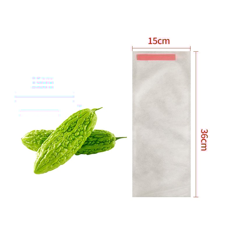 nepluošto vaisių maišelis su kenkėjų apsauga, kvėpuojantis, pusiau skaidrus, biologiškai skaidrus