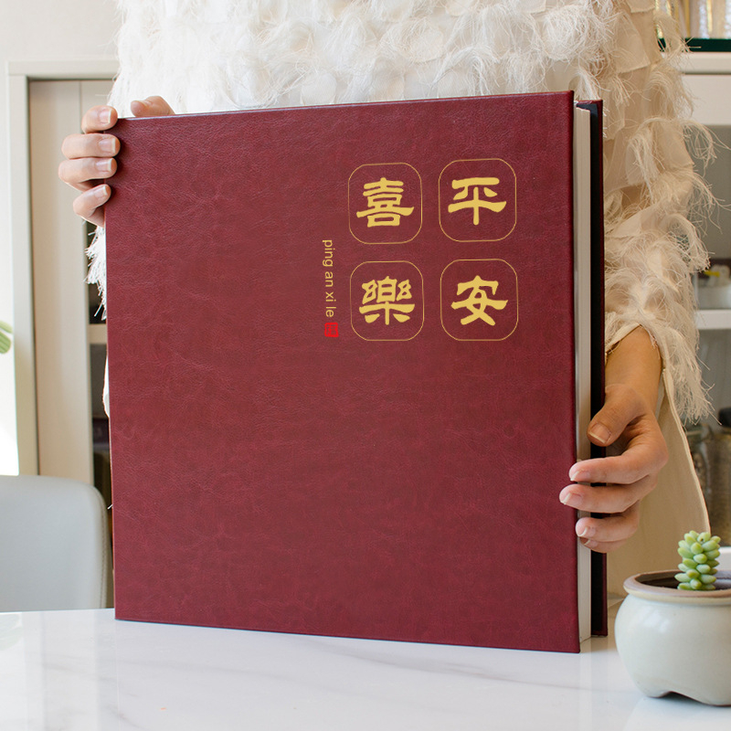 Αλμπουμ φωτογραφιών για την ανάπτυξη του μωρού — DIY αυτοκόλλητο, χειροποίητο, μεγάλης χωρητικότητας, εξώφυλλο από χαρτί; Διαθέσιμο σε 20, 40 ή 60 σελίδες; Κατάλληλο ως δώρο για συμμαθητές.