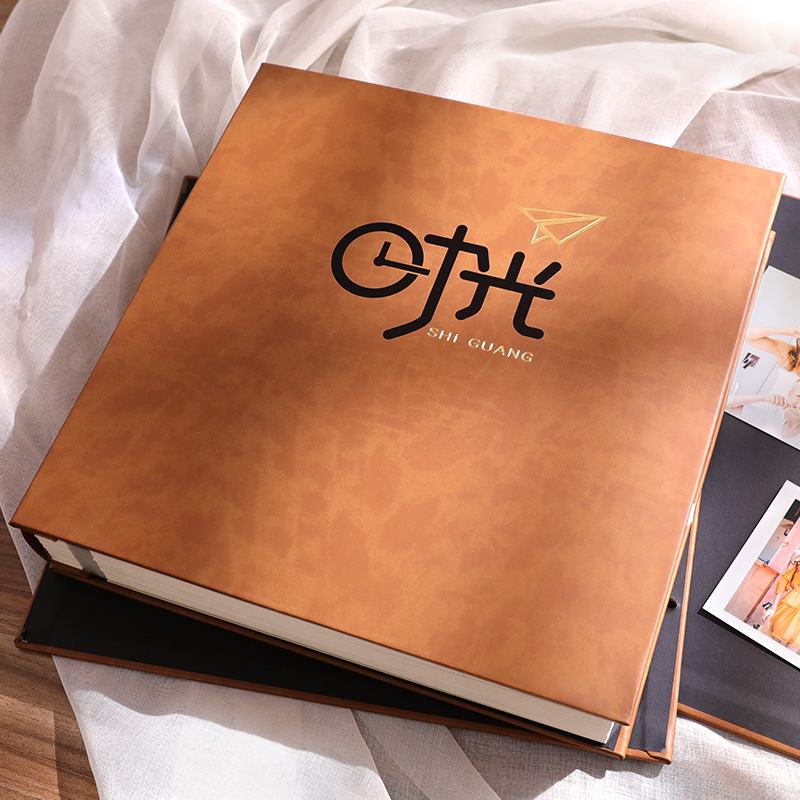 Αλμπουμ φωτογραφιών για την ανάπτυξη του μωρού — DIY αυτοκόλλητο, χειροποίητο, μεγάλης χωρητικότητας, εξώφυλλο από χαρτί; Διαθέσιμο σε 20, 40 ή 60 σελίδες; Κατάλληλο ως δώρο για συμμαθητές.