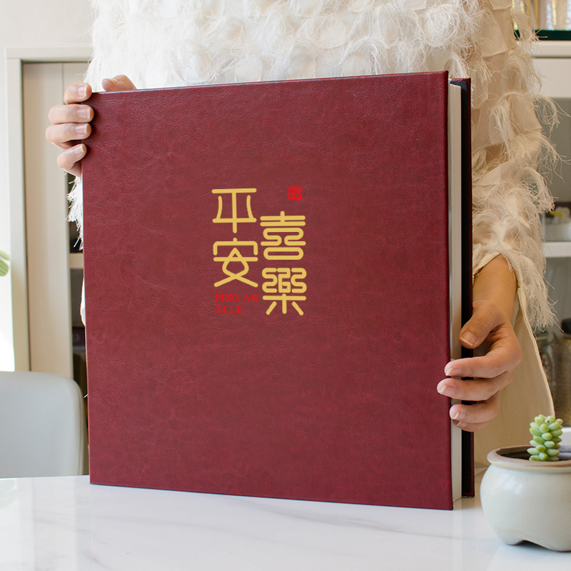 Αλμπουμ φωτογραφιών για την ανάπτυξη του μωρού — DIY αυτοκόλλητο, χειροποίητο, μεγάλης χωρητικότητας, εξώφυλλο από χαρτί; Διαθέσιμο σε 20, 40 ή 60 σελίδες; Κατάλληλο ως δώρο για συμμαθητές.