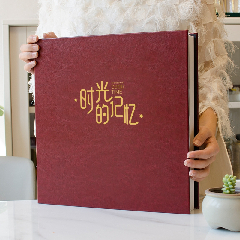 Αλμπουμ φωτογραφιών για την ανάπτυξη του μωρού — DIY αυτοκόλλητο, χειροποίητο, μεγάλης χωρητικότητας, εξώφυλλο από χαρτί; Διαθέσιμο σε 20, 40 ή 60 σελίδες; Κατάλληλο ως δώρο για συμμαθητές.