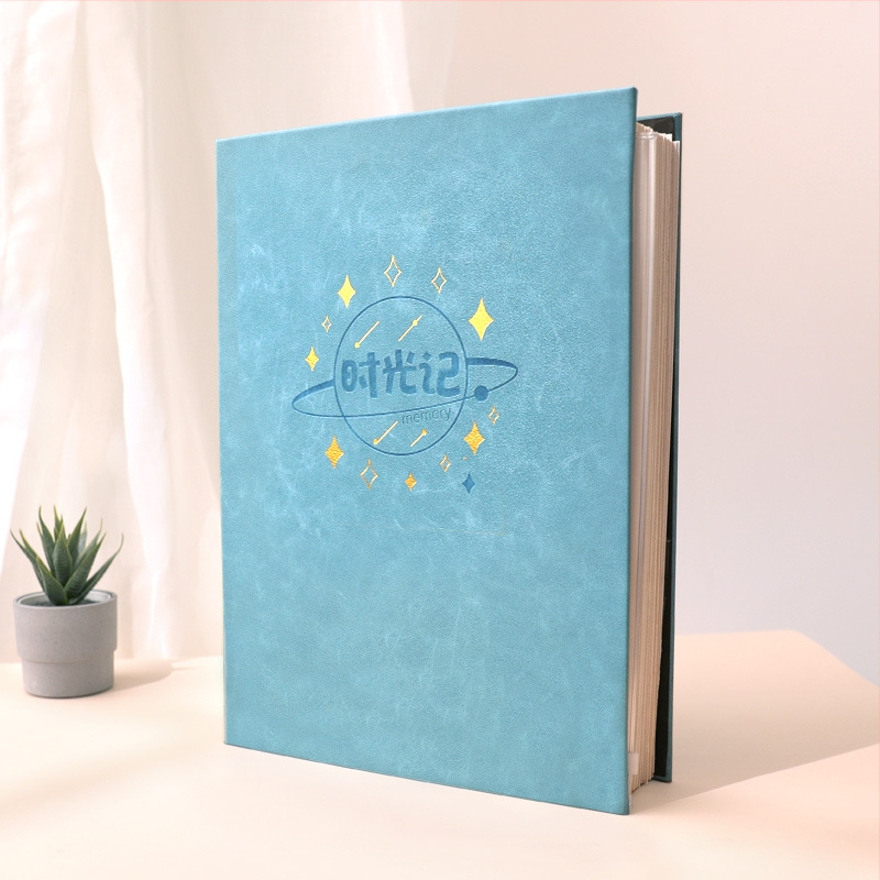 Αλμπουμ φωτογραφιών για την ανάπτυξη του μωρού — DIY αυτοκόλλητο, χειροποίητο, μεγάλης χωρητικότητας, εξώφυλλο από χαρτί; Διαθέσιμο σε 20, 40 ή 60 σελίδες; Κατάλληλο ως δώρο για συμμαθητές.