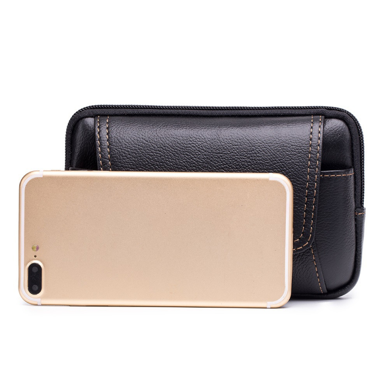 Ανδρική ζώνη μέσης από γνήσιο δέρμα – πρώτο στρώμα βοδινού δέρματος, ανθεκτική στη φθορά, αδιάβροχη, αντικλοπή, επένδυση πολυεστέρα