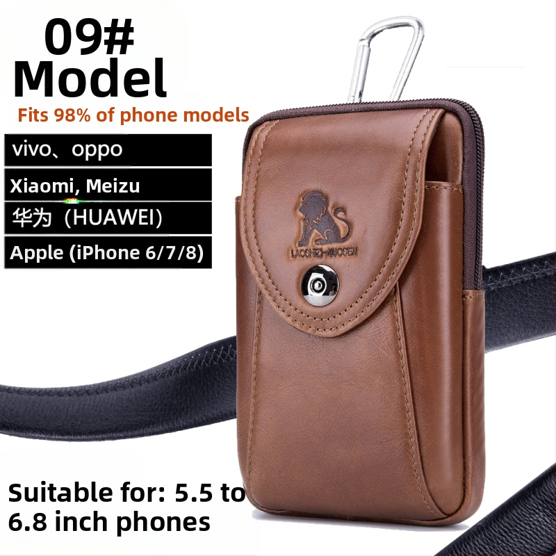 Ανδρική ζώνη μέσης από γνήσιο δέρμα – πρώτο στρώμα βοδινού δέρματος, ανθεκτική στη φθορά, αδιάβροχη, αντικλοπή, επένδυση πολυεστέρα