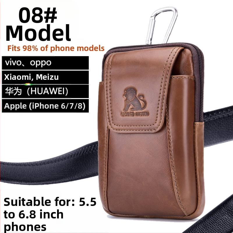 Ανδρική ζώνη μέσης από γνήσιο δέρμα – πρώτο στρώμα βοδινού δέρματος, ανθεκτική στη φθορά, αδιάβροχη, αντικλοπή, επένδυση πολυεστέρα