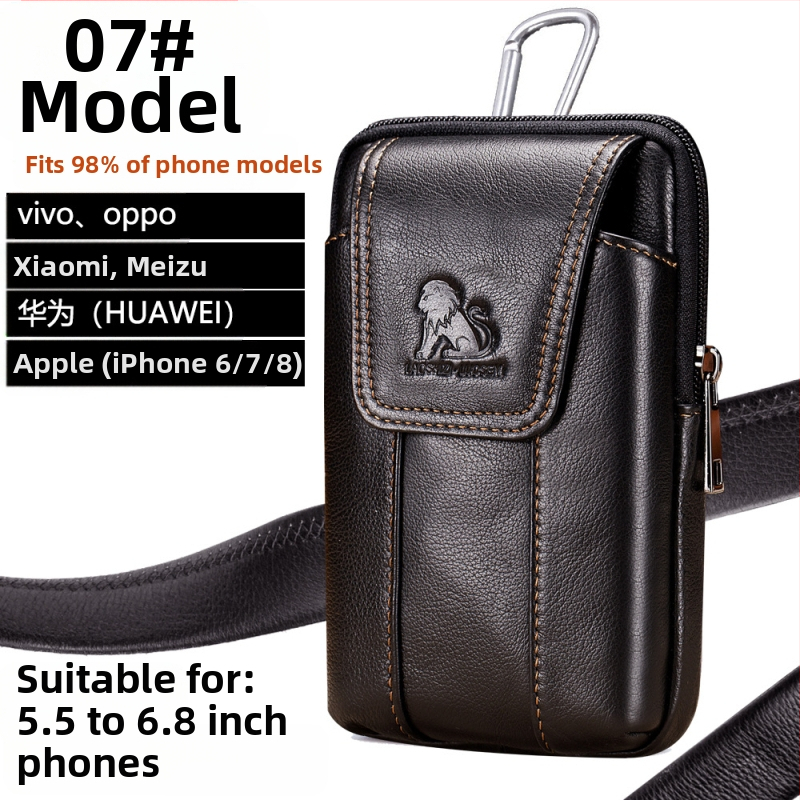 Ανδρική ζώνη μέσης από γνήσιο δέρμα – πρώτο στρώμα βοδινού δέρματος, ανθεκτική στη φθορά, αδιάβροχη, αντικλοπή, επένδυση πολυεστέρα