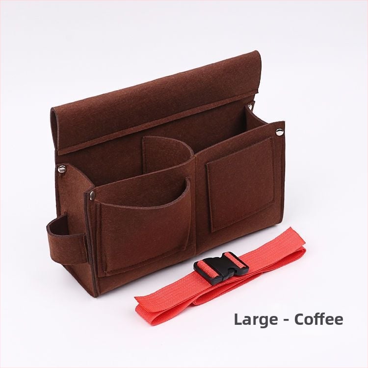 Unisex φελτ ζώνη μέσης για εργασία – Διαπνέουσα, ανθεκτική, μονόχρωμη εργαλειοθήκη