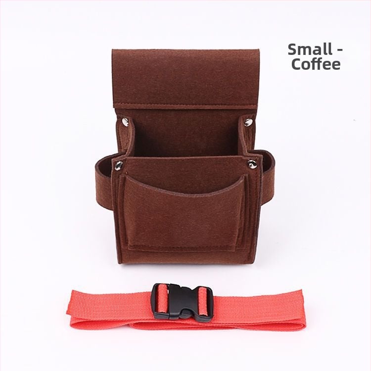 Unisex φελτ ζώνη μέσης για εργασία – Διαπνέουσα, ανθεκτική, μονόχρωμη εργαλειοθήκη