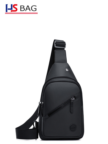 Ανδρική τσάντα στήθους – αστικός απλός σχεδιασμός, Oxford ύφασμα, αδιάβροχη, μείωση βάρους, επένδυση πολυεστέρα