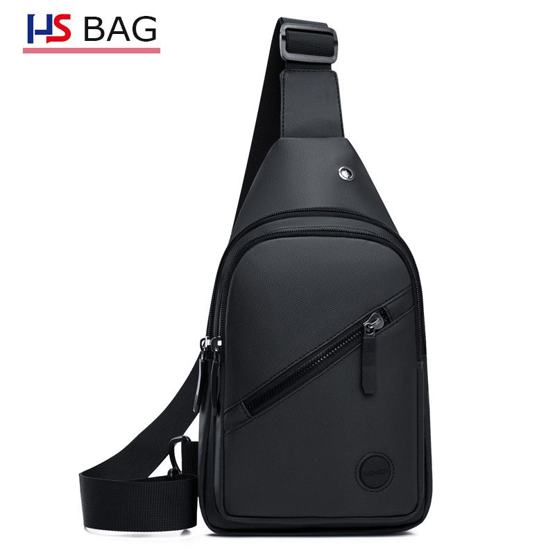 Ανδρική τσάντα στήθους – αστικός απλός σχεδιασμός, Oxford ύφασμα, αδιάβροχη, μείωση βάρους, επένδυση πολυεστέρα