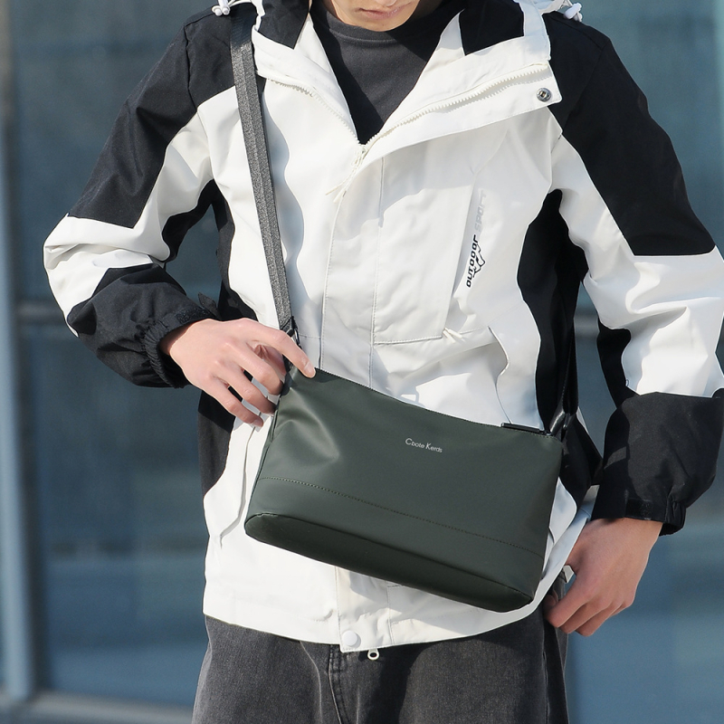 Ανδρική τσάντα ώμου, street fashion σχεδίαση, νάιλον, αδιάβροχη, μεγάλη χωρητικότητα, μάρκα 3246