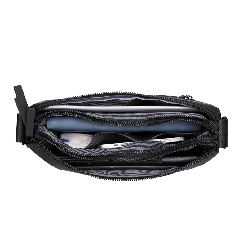 Ανδρική τσάντα ώμου, street fashion σχεδίαση, νάιλον, αδιάβροχη, μεγάλη χωρητικότητα, μάρκα 3246