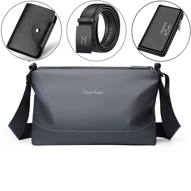 Ανδρική τσάντα ώμου, street fashion σχεδίαση, νάιλον, αδιάβροχη, μεγάλη χωρητικότητα, μάρκα 3246