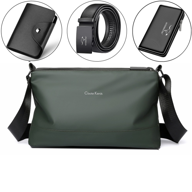 Ανδρική τσάντα ώμου, street fashion σχεδίαση, νάιλον, αδιάβροχη, μεγάλη χωρητικότητα, μάρκα 3246