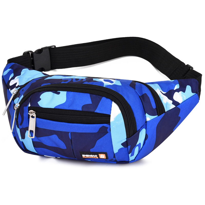 Ανδρική καμβά crossbody τσάντα με φερμουάρ, σχήμα dumpling, μία λουρί, εσωτερική τσέπη