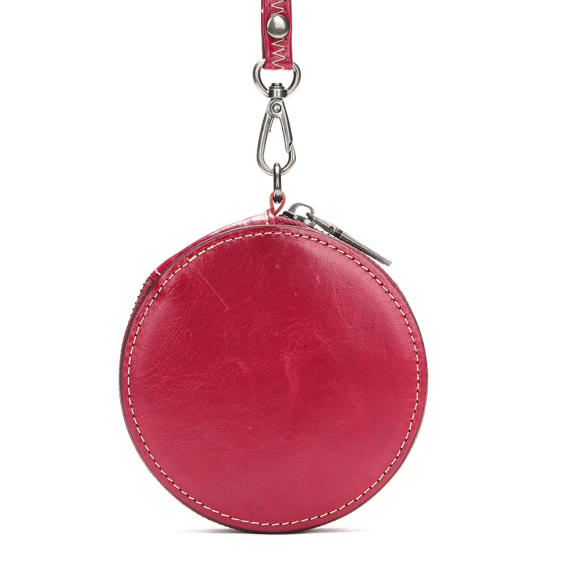 Monētu maciņš no īstas ādas (pirmās kārtas āda), vienkrāsains, ielu modes stils, izturīgs pret nodilumu, ar nodalījumu ausu austiņām, unisex, ikdienas lietošanai