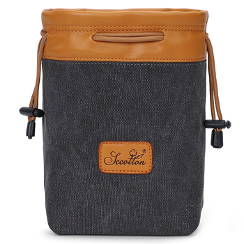 Fotoaparāta soma - Seven-Color Cotton, modelis K-76, audums, saderīga ar Canon/Nikon, rokassomas stils