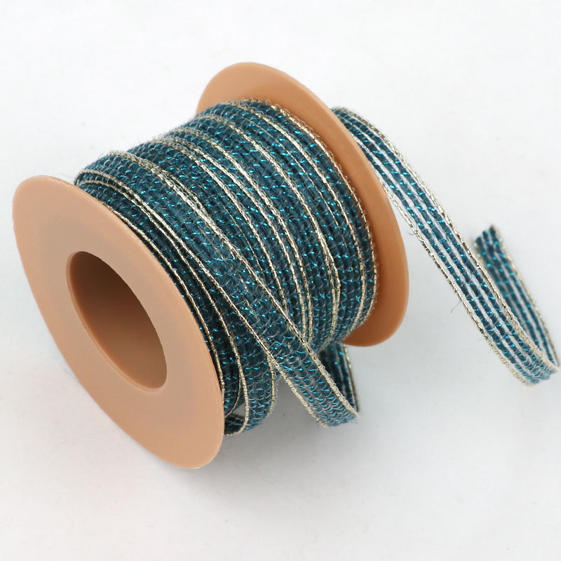 Asayusa χειροποίητο σχοινί από κάνναβη με δαντελένιο κεντημένο άκρο για χειροτεχνίες, οικιακή διακόσμηση και συσκευασία δώρων