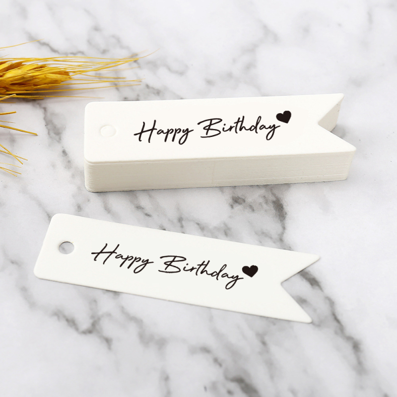 Ačiū dovanos etiketė su bronzavimo spauda ir mažos uodegos etiketės dovanų įpakavimui