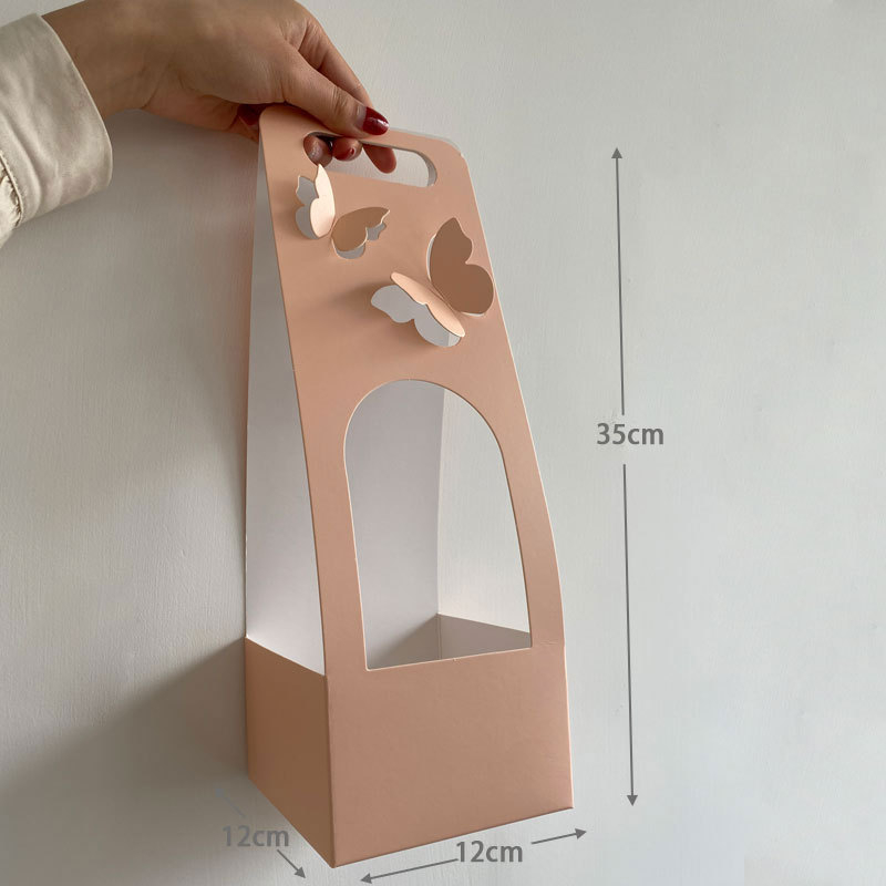 Valentino dienos rankų gėlių dėžutė — kartonas, kilmė Zhejiang Yiwu, sandėlyje, tolerancija 0,2 cm