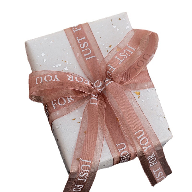 Flower rhyme κορδέλα συσκευασίας λουλουδιών για μπουκέτα και διακόσμηση τούρτας