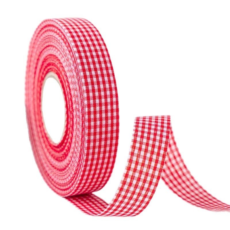 Κορδέλα δώρων με καρό μοτίβο, πολυεστέρας; Μάρκα: One Horizontal and One Vertical; Εφαρμογές: συσκευασία δώρων, ανθοδέσεις, γάμοι, αξεσουάρ μαλλιών, ρούχα