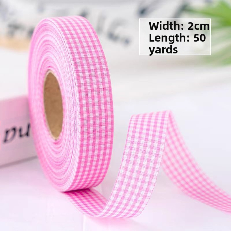 Κορδέλα δώρων με καρό μοτίβο, πολυεστέρας; Μάρκα: One Horizontal and One Vertical; Εφαρμογές: συσκευασία δώρων, ανθοδέσεις, γάμοι, αξεσουάρ μαλλιών, ρούχα