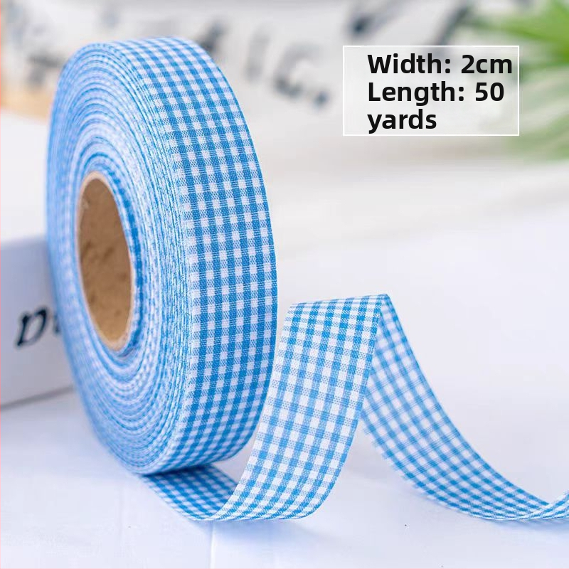 Κορδέλα δώρων με καρό μοτίβο, πολυεστέρας; Μάρκα: One Horizontal and One Vertical; Εφαρμογές: συσκευασία δώρων, ανθοδέσεις, γάμοι, αξεσουάρ μαλλιών, ρούχα