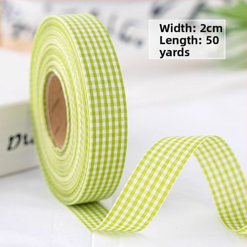 Κορδέλα δώρων με καρό μοτίβο, πολυεστέρας; Μάρκα: One Horizontal and One Vertical; Εφαρμογές: συσκευασία δώρων, ανθοδέσεις, γάμοι, αξεσουάρ μαλλιών, ρούχα