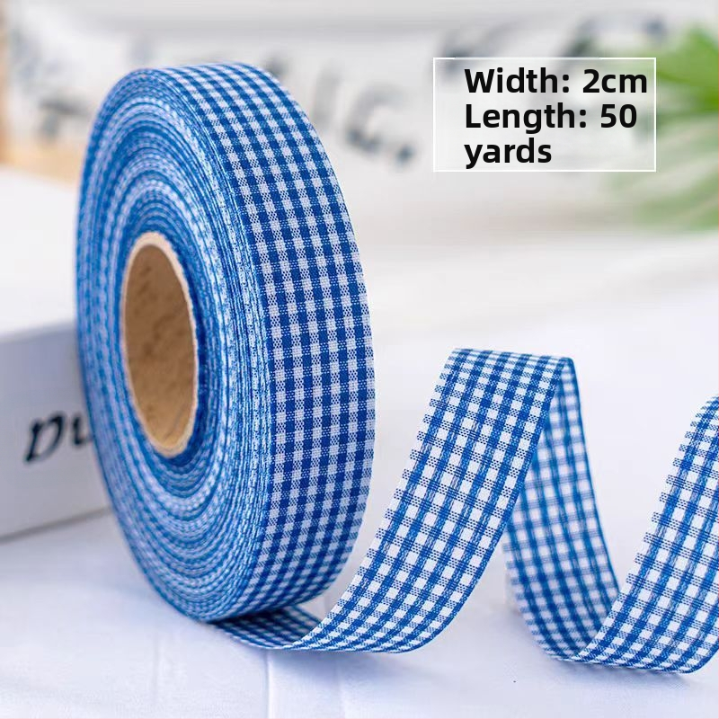 Κορδέλα δώρων με καρό μοτίβο, πολυεστέρας; Μάρκα: One Horizontal and One Vertical; Εφαρμογές: συσκευασία δώρων, ανθοδέσεις, γάμοι, αξεσουάρ μαλλιών, ρούχα