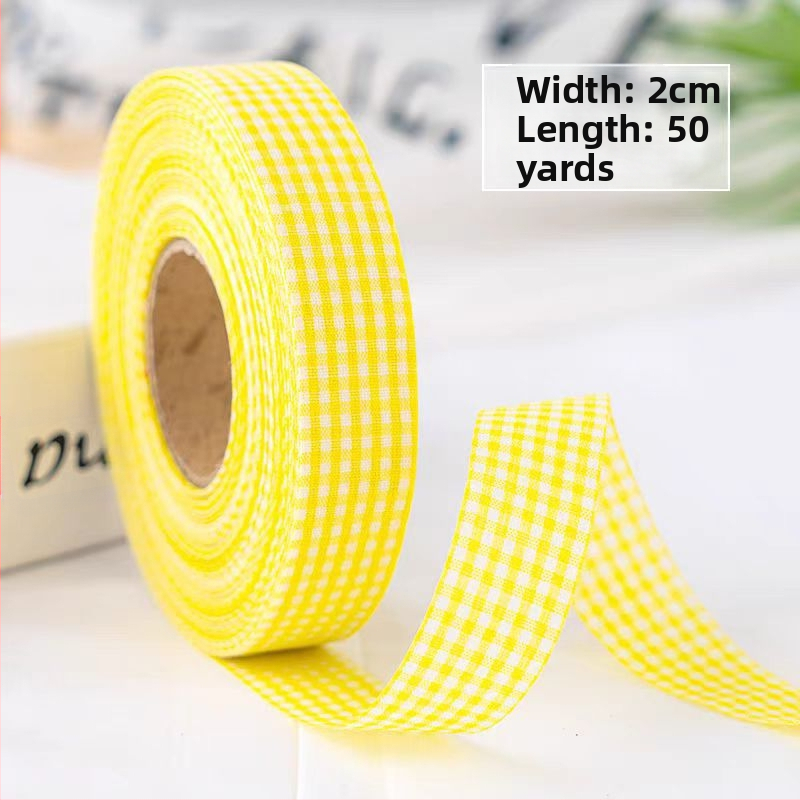 Κορδέλα δώρων με καρό μοτίβο, πολυεστέρας; Μάρκα: One Horizontal and One Vertical; Εφαρμογές: συσκευασία δώρων, ανθοδέσεις, γάμοι, αξεσουάρ μαλλιών, ρούχα