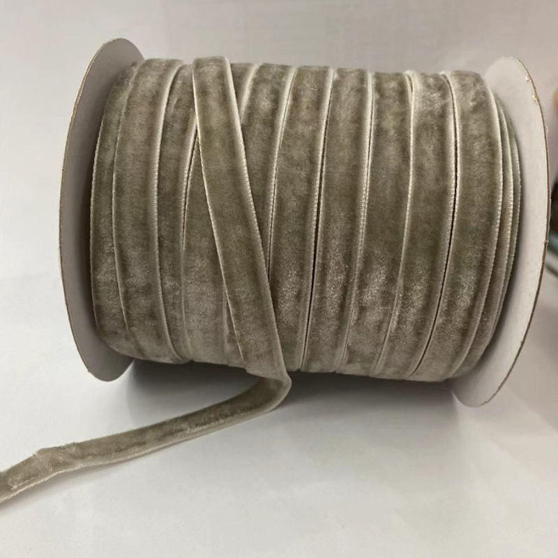 Independent Νάιλον βελούδινη κορδέλα με φλοκ υφή, για ρούχα, συσκευασία λουλουδιών, χριστουγεννιάτικη διακόσμηση, κορδέλα συσκευασίας, αξεσουάρ μαλλιών