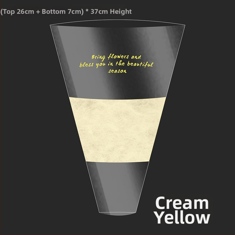 Gėlių pakavimo maišelis, skaidrus OPP materialas, kelių kišenių dizainas, prekinis ženklas Shangjin