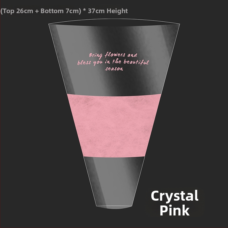 Gėlių pakavimo maišelis, skaidrus OPP materialas, kelių kišenių dizainas, prekinis ženklas Shangjin