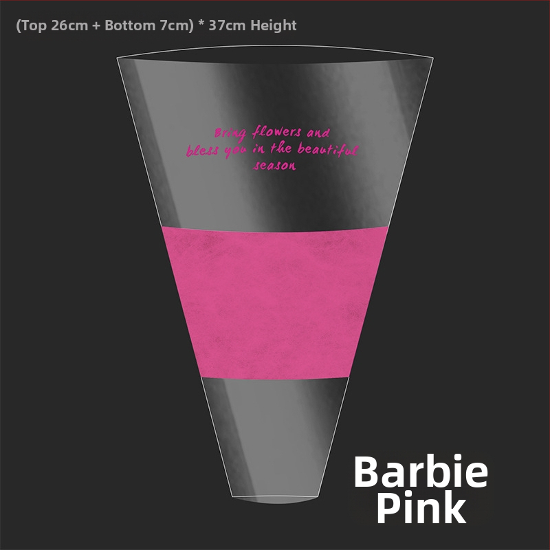 Gėlių pakavimo maišelis, skaidrus OPP materialas, kelių kišenių dizainas, prekinis ženklas Shangjin