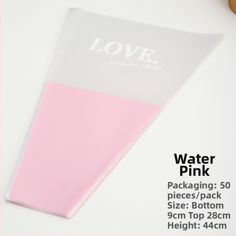 Gėlių pakavimo maišelis, skaidrus OPP materialas, kelių kišenių dizainas, prekinis ženklas Shangjin