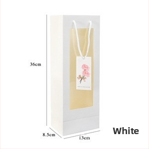 Ins-Style skaidri rankinė su langeliu, baltas kartonas, tintinis spausdinimas, OPP pakuotė, Zexiang prekė