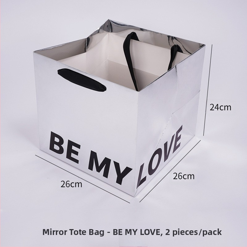 Ins-Style skaidri rankinė su langeliu, baltas kartonas, tintinis spausdinimas, OPP pakuotė, Zexiang prekė