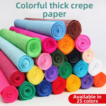 Χαρτί κρέπ για DIY λουλούδια — Μάρκα Jiuxuanzhai, Κωδικός JBZ-005, Υλικό: Άλλο, Τεχνική: Άλλη, Εισαγόμενο: Ναι