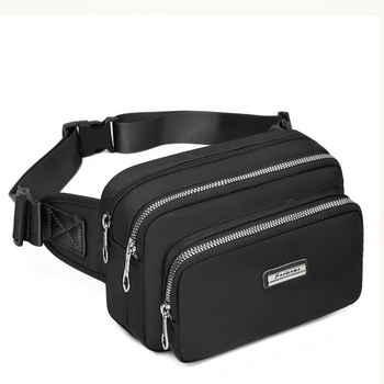 Sorento Nylon övtáska, téli 2023 kollekció, cipzáras nyitás, telefontartó zseb, poliészter bélés