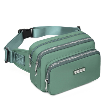 Sorento Nylon övtáska, téli 2023 kollekció, cipzáras nyitás, telefontartó zseb, poliészter bélés