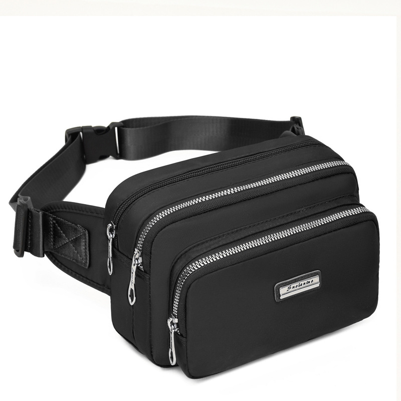 Sorento Nylon övtáska, téli 2023 kollekció, cipzáras nyitás, telefontartó zseb, poliészter bélés