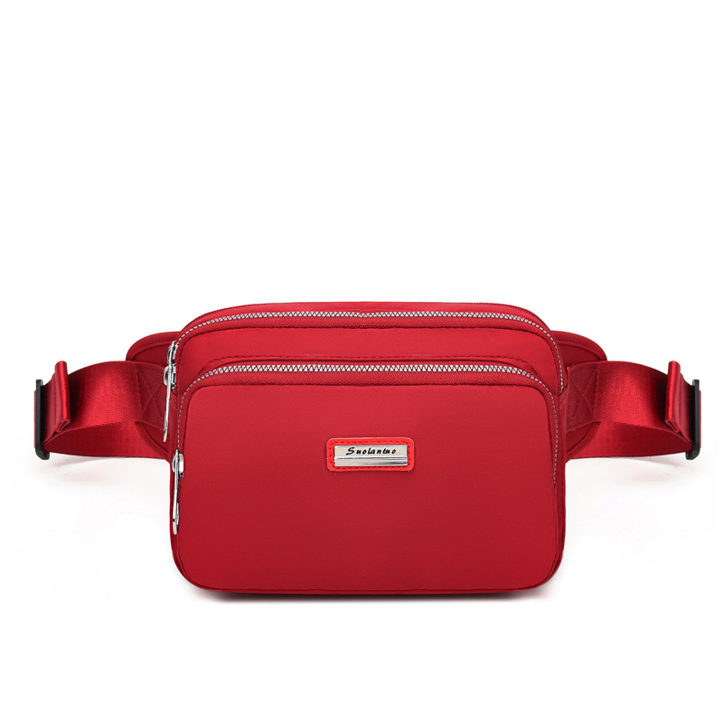 Sorento Nylon övtáska, téli 2023 kollekció, cipzáras nyitás, telefontartó zseb, poliészter bélés