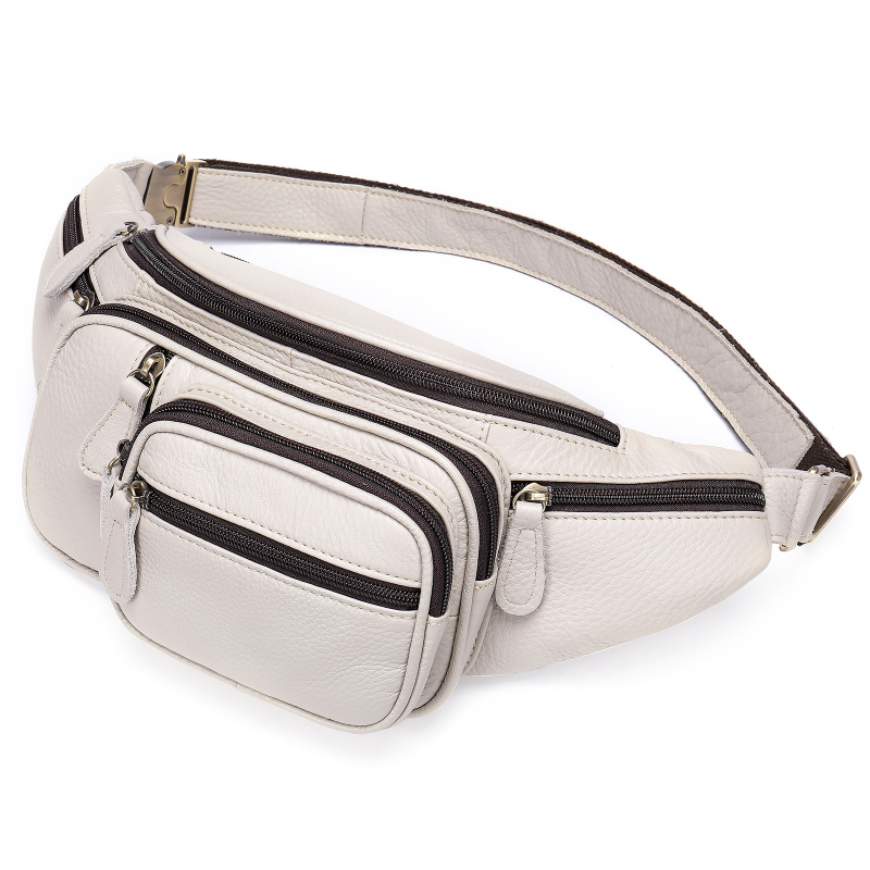 Vyriška juosmens rankinė iš natūralios odos, krokodilo raštas, vandeniui atspari ir nusidėvėjimui atspari.