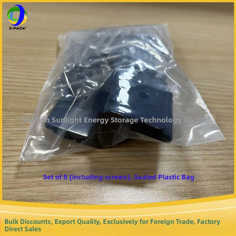 E-Pack Z laikiklis saulės skydeliams – aliuminio lydinys, didieji ir mazie Z laikikliai, komplektuose po 4 ar 8