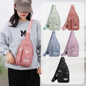 Koreai stílusú női crossbody utazótáska, nagy kapacitású; anyag Oxford, belső nylon bélés, cipzáras nyitás, belső sandwiches cipzáras zseb, belső réteg van, szabadidős utazásokhoz, téli szezon 2024