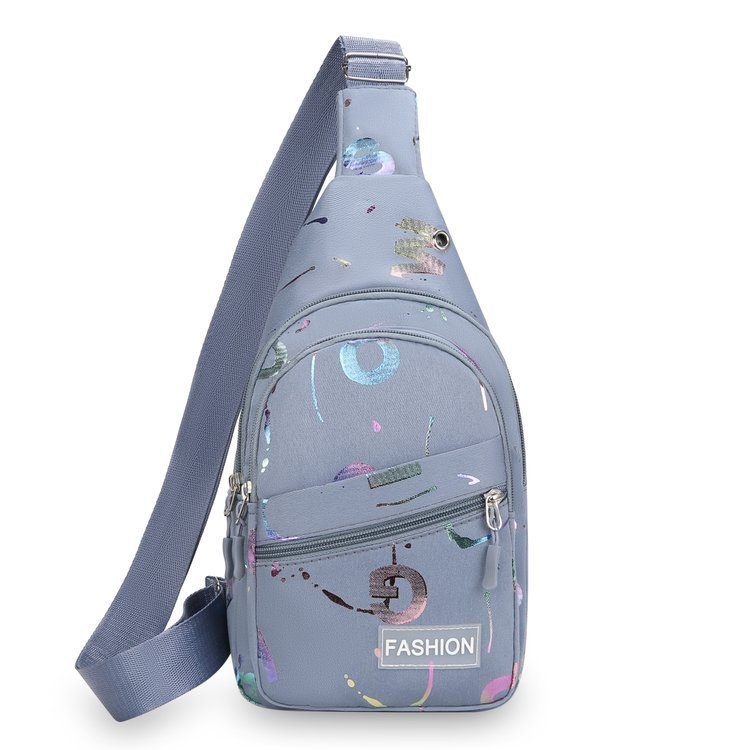 Koreai stílusú női crossbody utazótáska, nagy kapacitású; anyag Oxford, belső nylon bélés, cipzáras nyitás, belső sandwiches cipzáras zseb, belső réteg van, szabadidős utazásokhoz, téli szezon 2024