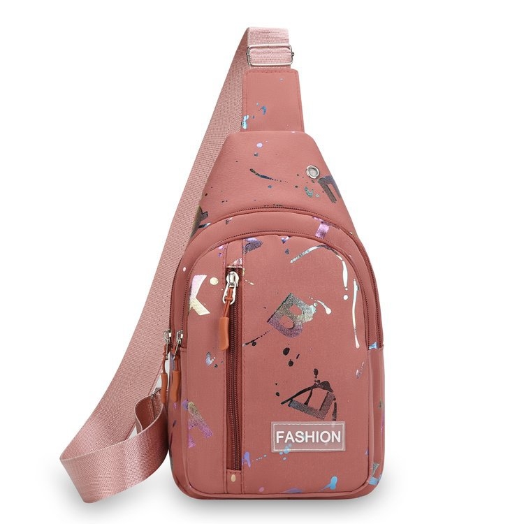 Koreai stílusú női crossbody utazótáska, nagy kapacitású; anyag Oxford, belső nylon bélés, cipzáras nyitás, belső sandwiches cipzáras zseb, belső réteg van, szabadidős utazásokhoz, téli szezon 2024