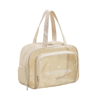 Τετράγωνη τσάντα για κολύμβηση με μεγάλη χωρητικότητα, αδιάβροχη κατασκευή από PVC και διαχωρισμένο διαμέρισμα παπουτσιών για ταξιδιωτική αποθήκευση.