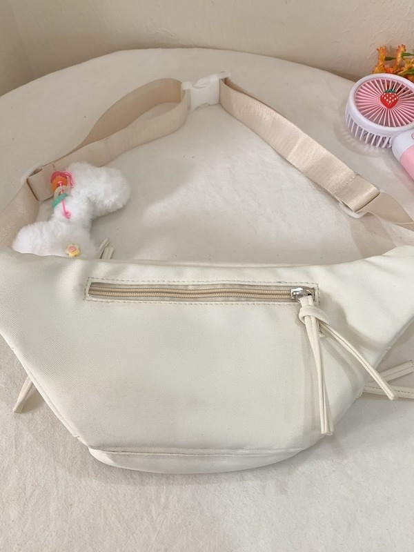 DeCello najlon crossbody torba za žene, vodootporna, uzorak slova, za vanjske sportove